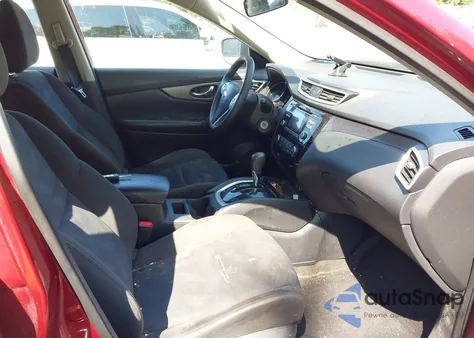 2015 Nissan Rogue S из США, поврежденный, VIN KNMAT2MV1FP580890